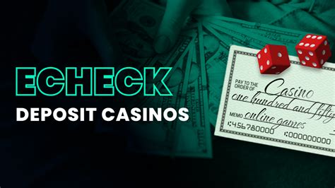 top echeck online casino